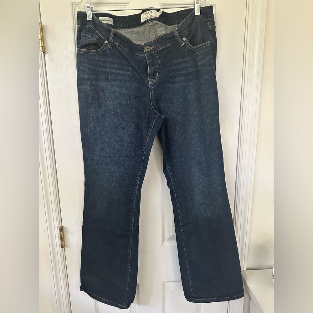 Women’s Torrid Relaxed Boot jeans, size 18